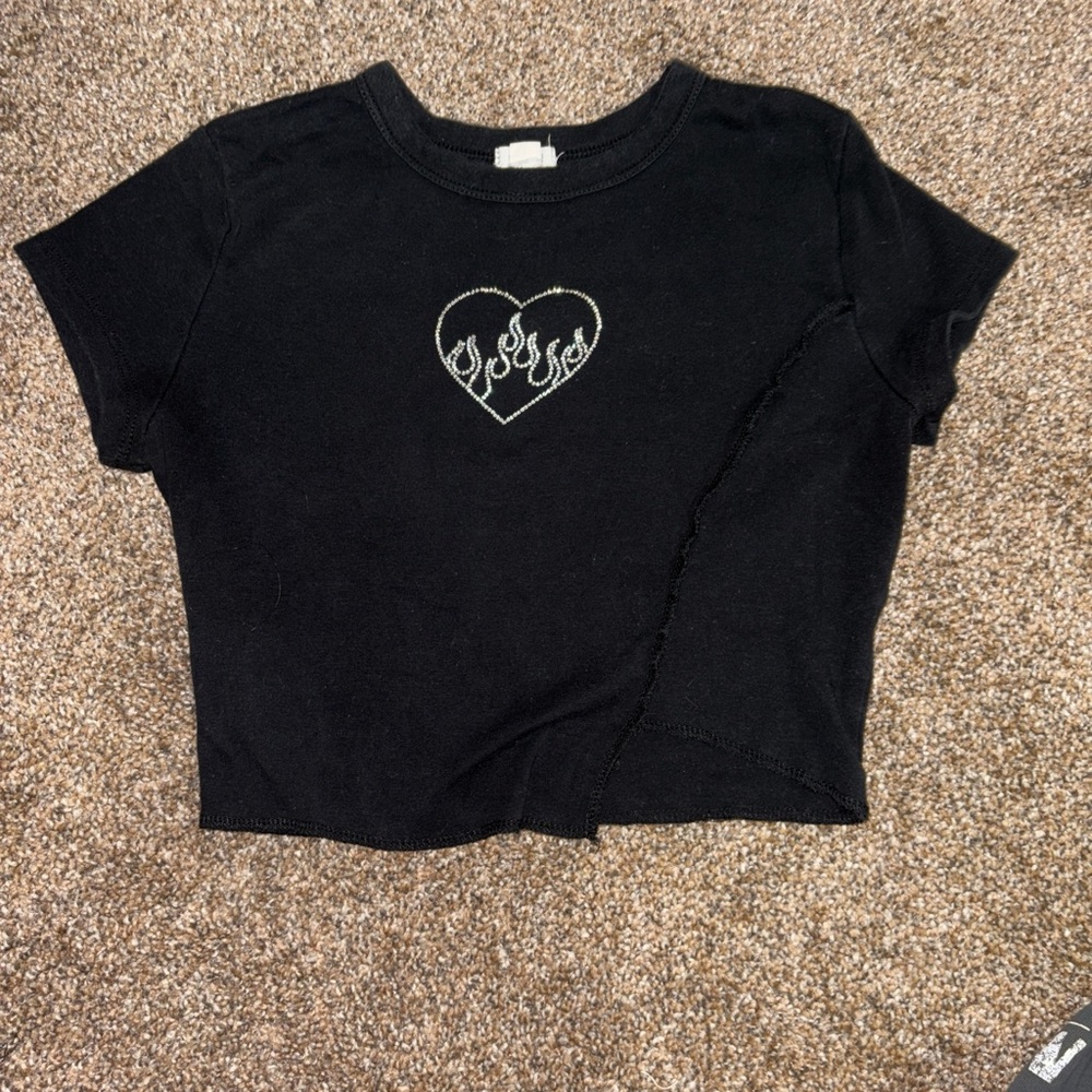 Garage crop top